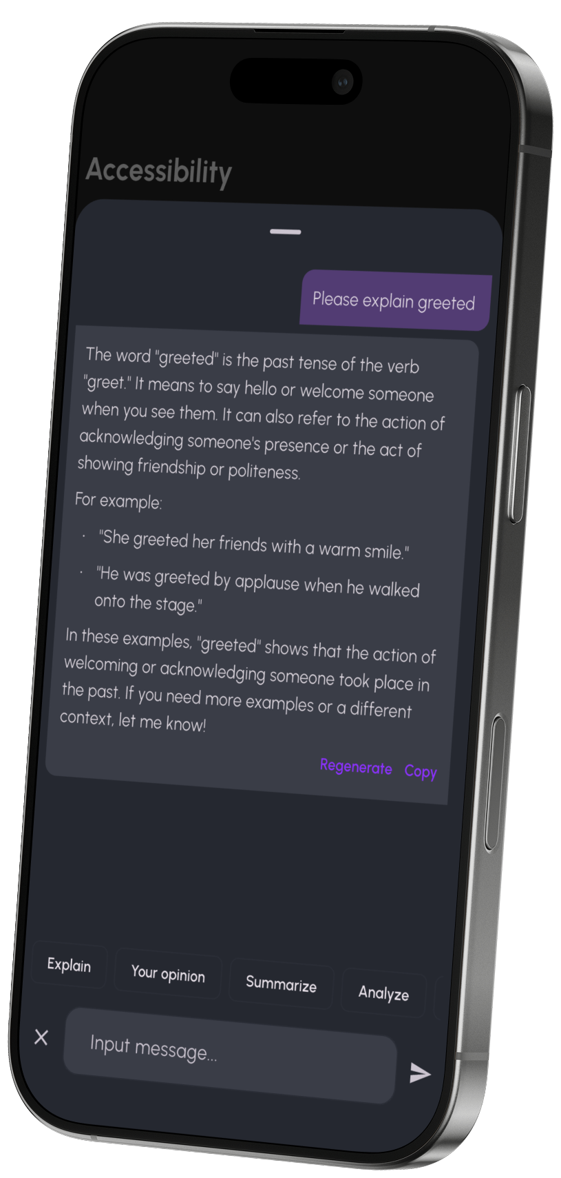 Lingible AI reading assistant