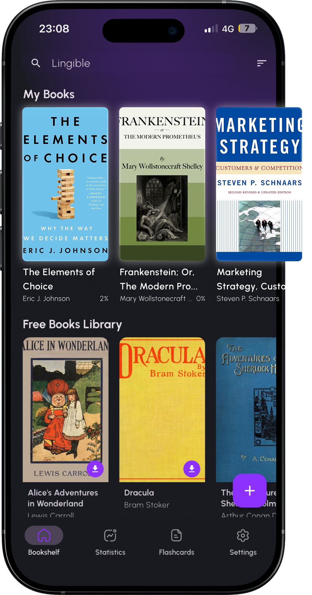 Lingible App — Free Books Library